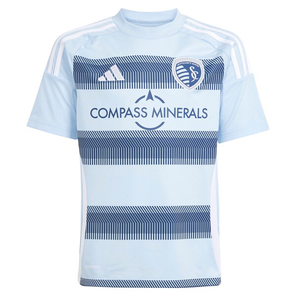 Adidas Sporting Kansas City Youth 2025 One KC Replica Custom Jersey Light Blue