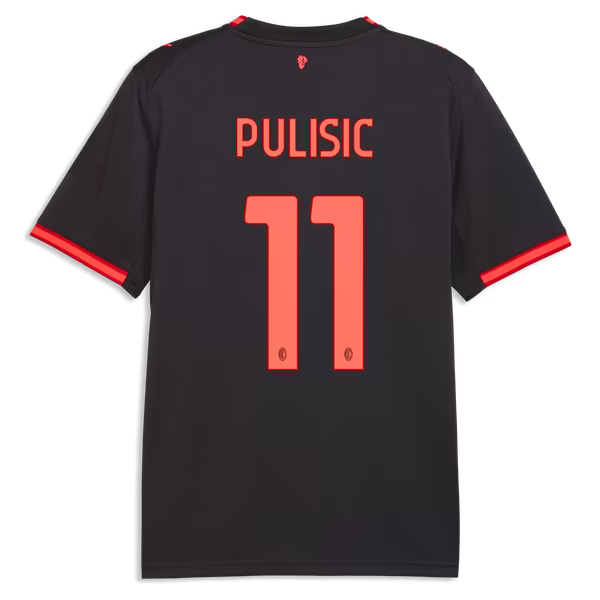 Christian Pulisic AC Milan Jerseys Teams 2026/27 Third Replica Jersey - Gray