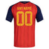 Jerseys Teams Spain National Team 2026 Home Replica Custom Jersey Red