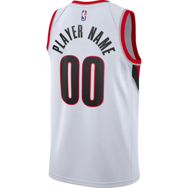 Jerseys Teams Portland Trail Blazers Nike 2020/21 Swingman Custom Jersey Association White