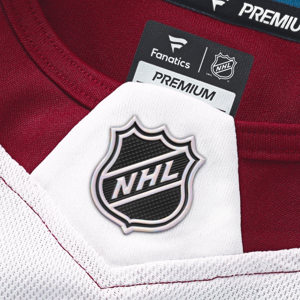 Jerseys Teams Colorado Avalanche Fanatics Away Premium Custom Jersey - White