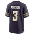 Jordan Addison Minnesota Vikings Nike 2026 Rivalries Collection Game Jersey - Purple