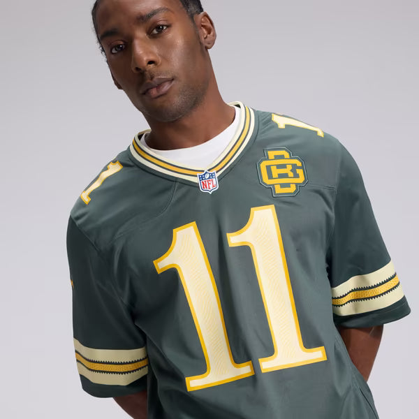 Jayden Reed Green Bay Packers Nike 2026 Rivalries Collection Game Jersey - Green