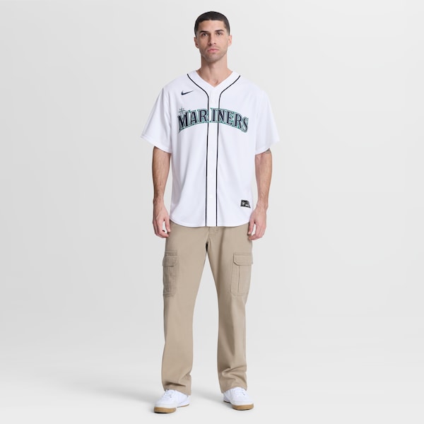 Kade Anderson Seattle Mariners Jerseys Teams Home Replica Jersey - White