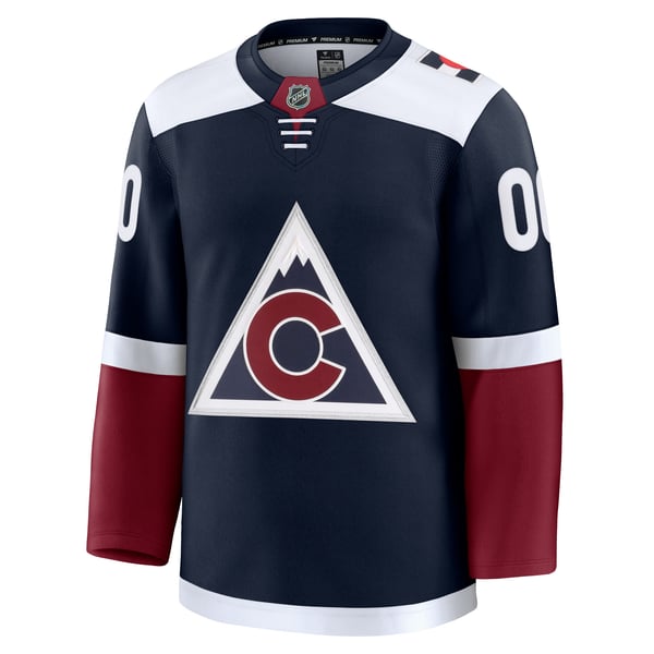 Jerseys Teams Fanatics Colorado Avalanche Alternate Premium Custom Jersey