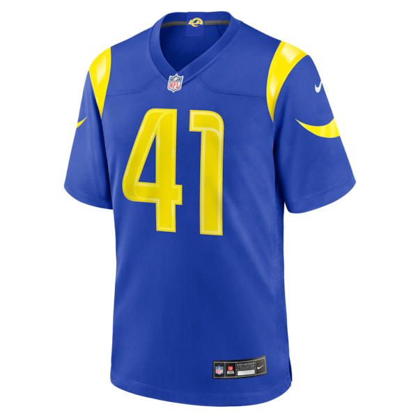 Zech McPhearson Los Angeles Rams Jerseys Teams Team Game Jersey - Royal