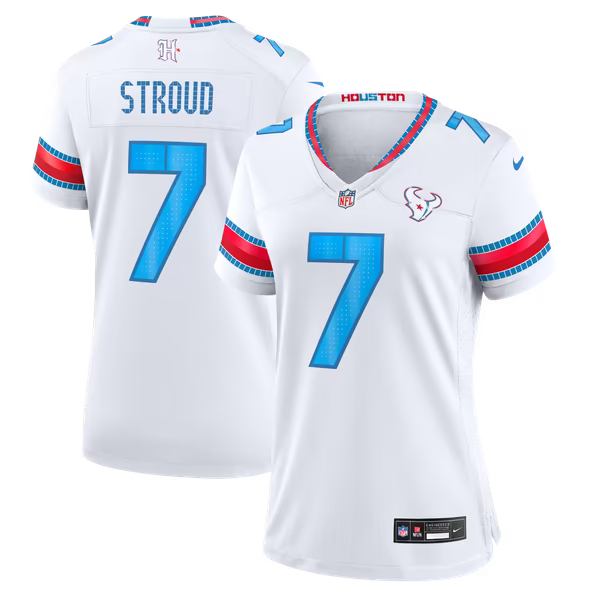 C.J. Stroud Houston Texans Nike Women's 2026 Rivalries Collection Game Jersey - White