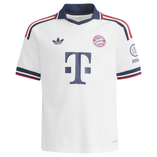 Harry Kane Bayern Munich adidas Youth 2026/27 Away Replica Jersey - White