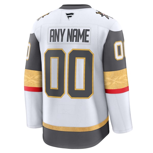 Jerseys Teams Vegas Golden Knights Fanatics Away Premium Custom Jersey