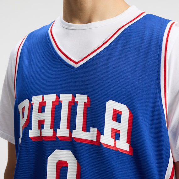 Jerseys Teams Philadelphia 76ers Fanatics Fast Break Custom Jersey Icon Blue