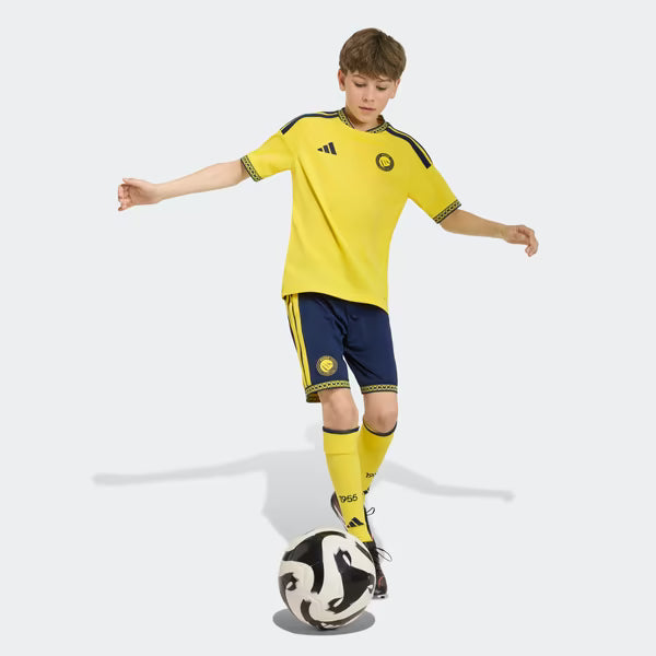 Cristiano Ronaldo Al-Nassr FC Jerseys Teams Youth 2026/27 Home Replica Jersey - Yellow