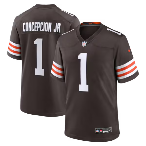 KC Concepcion Jr. Cleveland Browns Jerseys Teams Team Game Jersey - Brown