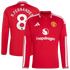 Adidas Bruno Fernandes Manchester United 2026/27 Home Stadium Replica Jersey Red