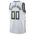 Jerseys Teams Milwaukee Bucks Nike 2020/21 Swingman Custom Jersey - White
