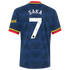 Bukayo Saka Arsenal Jerseys Teams Youth 2026/27 Away Replica Jersey - Navy