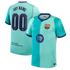 Barcelona Nike 2026/27 Third Stadium Replica Custom Jersey - Turquoise