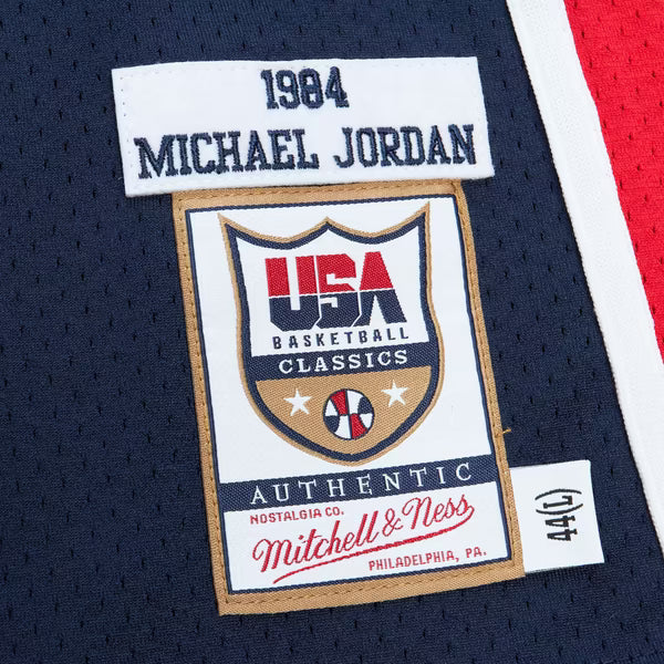 Jerseys Teams Michael Jordan USA Basketball Mitchell & Ness 1984 Jersey Navy