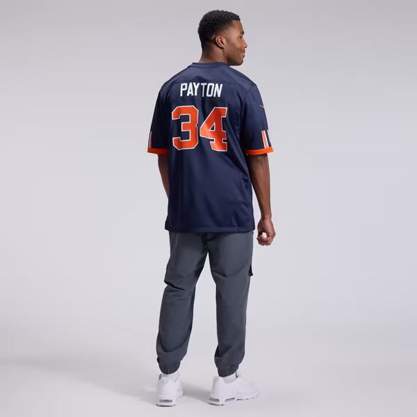 Walter Payton Chicago Bears Jerseys Teams 2026 Rivalries Collection Game Jersey - Navy