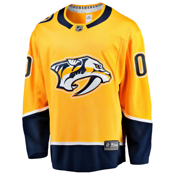 Jerseys Teams Nashville Predators Fanatics Home Breakaway Jersey - Gold