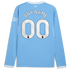 Puma Manchester City 2026/27 Home Replica Long Sleeve Custom Jersey Light Blue