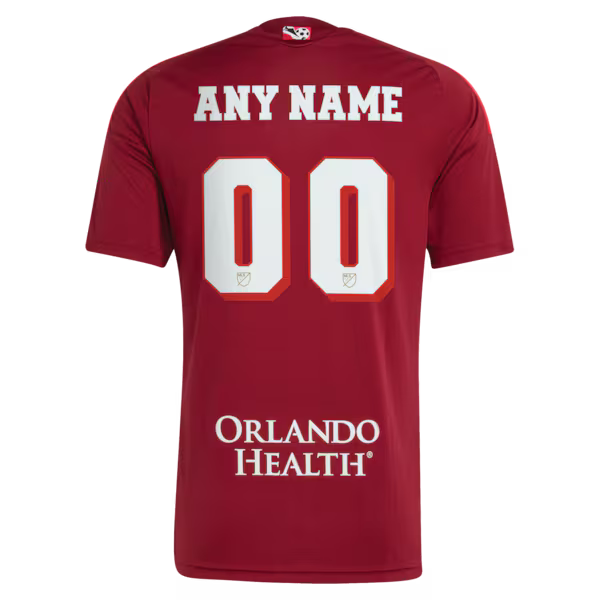 Orlando City SC Jerseys Teams 2026 Archive Replica Custom Jersey - Red