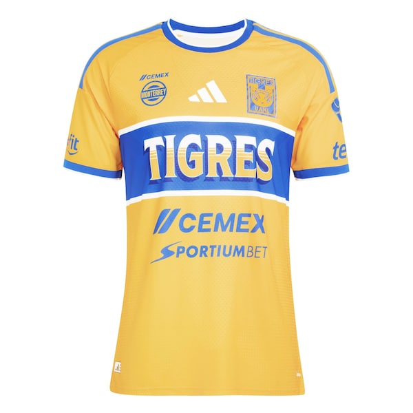 Tigres UANL Jerseys Teams 2026/27 Home Replica Jersey - Gold