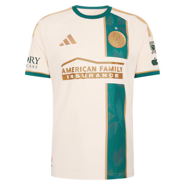 Breel Embolo Atlanta United FC Jerseys Teams 2026 Spirit of '96 On-Field Authentic Patch Jersey - Tan