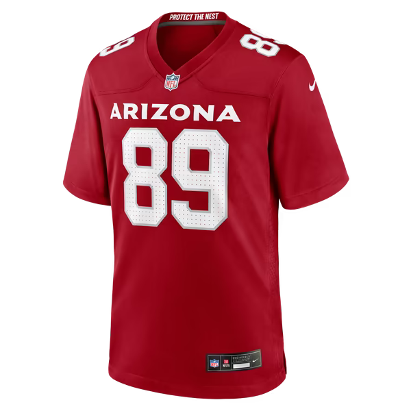 Hunter Long Arizona Cardinals Nike Team Game Jersey - Cardinal