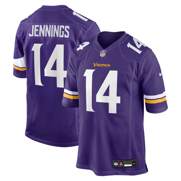 Jauan Jennings Minnesota Vikings Jerseys Teams Team Game Jersey - Purple