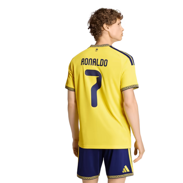 Cristiano Ronaldo Al-Nassr FC Jerseys Teams 2026/27 Home Replica Jersey - Yellow