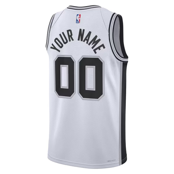 Jerseys Teams Nike Unisex San Antonio Spurs Swingman Custom Jersey White Association