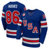 Jerseys Teams Nike US Hockey Jack Hughes 2026 Home Replica Jersey