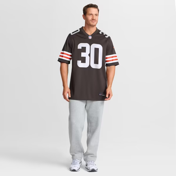 Zion Washington Cleveland Browns Jerseys Teams Team Game Jersey - Brown