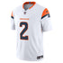 Pat Surtain II Denver Broncos Nike Vapor F.U.S.E. Stitched Limited Jersey - White