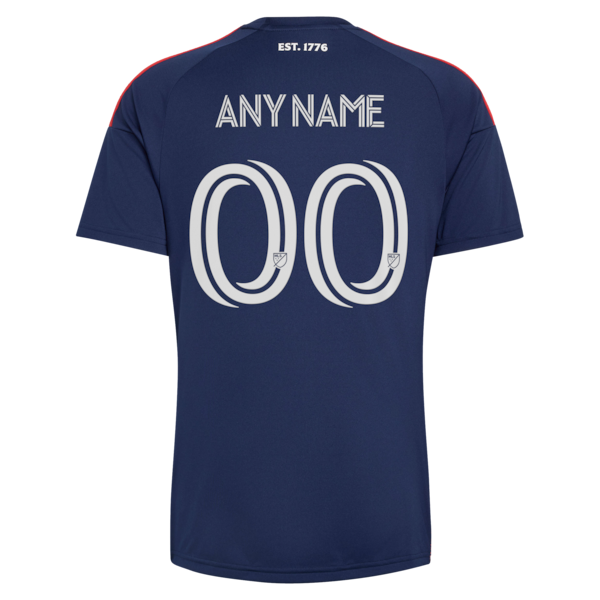 Customized New England Revolution 2026 Independence Day Replica Custom Jersey Blue