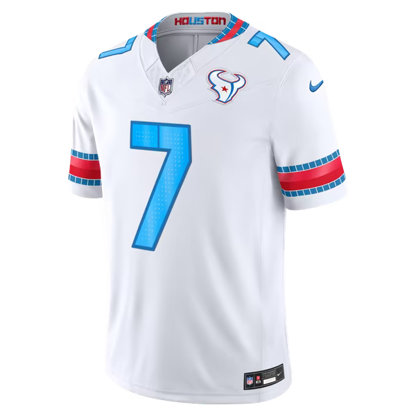 C.J. Stroud Houston Texans Jerseys Teams 2026 Rivalries Collection Stitched Limited Jersey - White