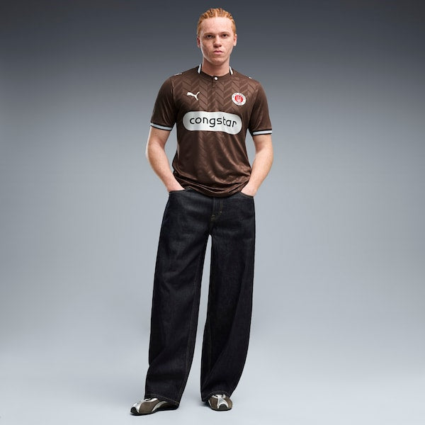 St. Pauli Puma 2026/27 Home Replica Jersey - Brown