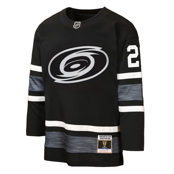 Jerseys Teams Youth Mitchell & Ness Sebastian Aho Carolina Hurricanes 2019 All-Star Jersey