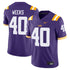 Whit Weeks LSU Tigers Jerseys Teams Home Game Jersey - Purple