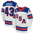 Jerseys Teams Nike Quinn Hughes US Hockey 2026 Away Jersey - White