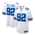 Custom Quinnen Williams Dallas Cowboys Game Jersey Navy
