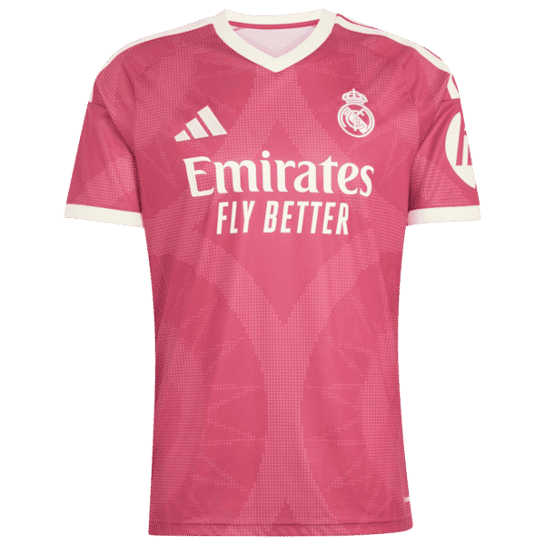 Kylian Mbappé Real Madrid Jerseys Teams 2026/27 Third Replica Jersey - Pink