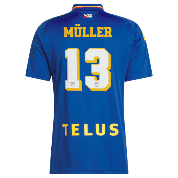 Thomas Müller Vancouver Whitecaps FC Jerseys Teams 2026 Archive Replica Jersey - Royal