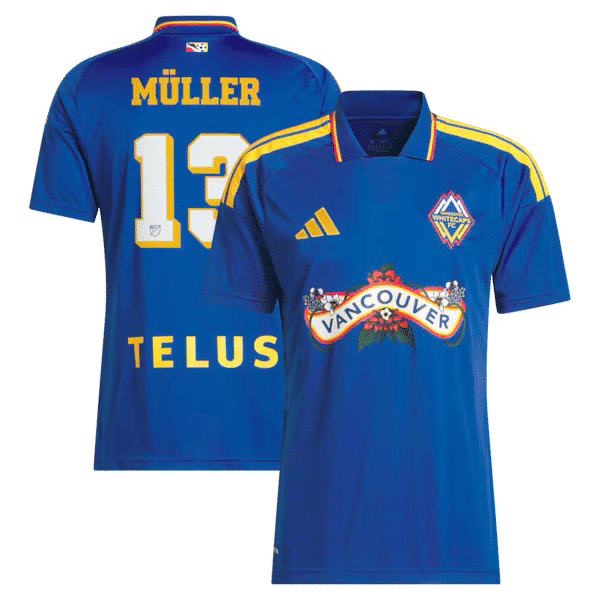 Thomas Müller Vancouver Whitecaps FC Jerseys Teams 2026 Archive Replica Jersey - Royal