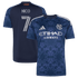 Nicolás Fernández Mercau New York City FC Jerseys Teams 2026 The All Nations Kit Replica Jersey - Blue