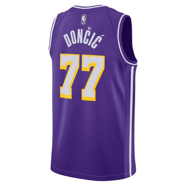 Jerseys Teams Luka Dončić Los Angeles Lakers Jordan Unisex Jersey - Purple