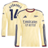 Viktor Gyökeres Arsenal Jerseys Teams 2026/27 Third Replica Long Sleeve Jersey - Yellow
