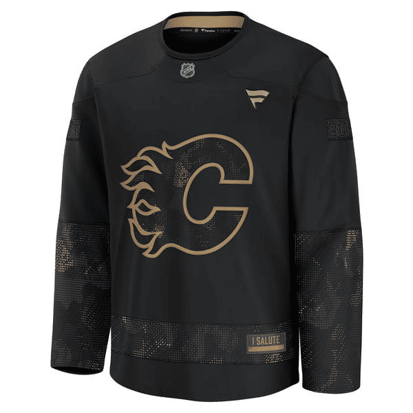 Jerseys Teams Calgary Flames Fanatics 2024 Military Appreciation Jersey