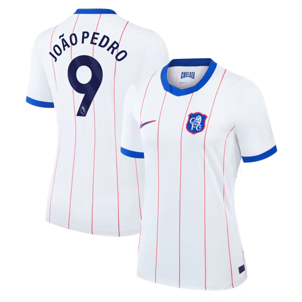 João Pedro Chelsea Jerseys Teams Women's 2026/27 Third Stadium Replica Jersey - White
