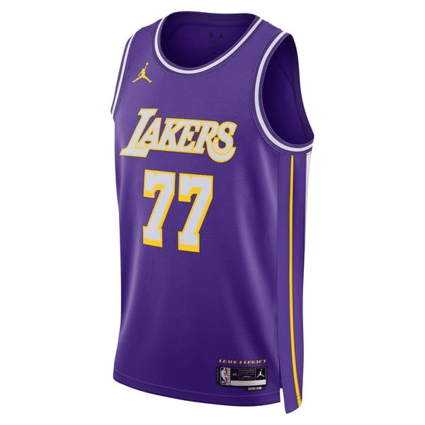 Jerseys Teams Luka Dončić Los Angeles Lakers Jordan Unisex Jersey - Purple